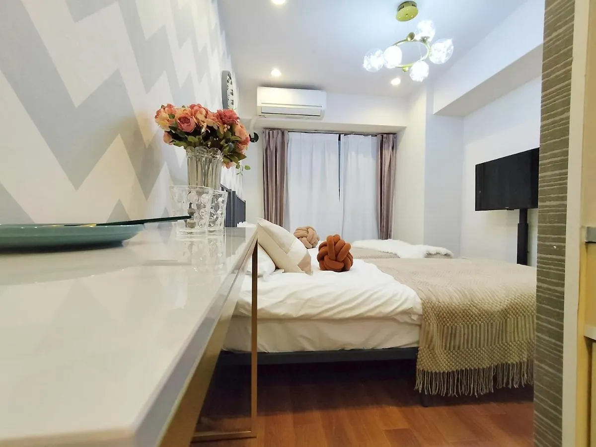 Apartmán S15新宿最中心 東新宿站3分-Shinjuku Center 4 Mins To St Ation Prefektura Tokio